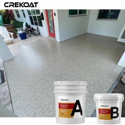 ความหลากหลายศิลปะ Epoxy Flake Floor Coating สะอาดต่อสิ่งแวดล้อม