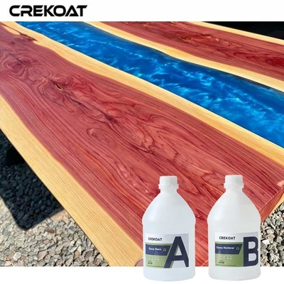 ไม่เป็นพิษ Epoxy Liquid Casting Resin Crafting Bathroom Decor กันน้ํา