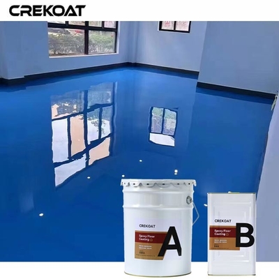 เวลารักษาเร็ว สี epoxy อุตสาหกรรมสําหรับพื้นคอนกรีตด้วยชิปมาร์บอร์หรือแกรนิต