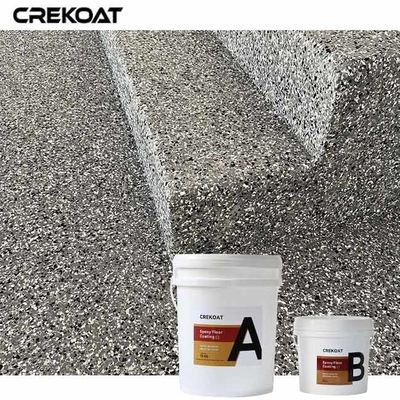 UV ทันทนาการ Epoxy ผงพื้นเคลือบ ไม่มีรอยสําหรับพื้นราบ