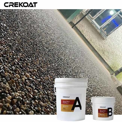 ทนต่อการลื่น หินหินหินหินหิน Epoxy ทนต่อการจราจรเท้าหนัก