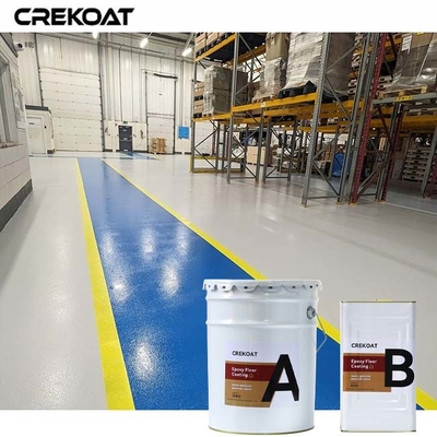 โครงการเคลือบพื้น epoxy อุตสาหกรรม ทนต่อการจราจรรถยก อุปกรณ์หนัก