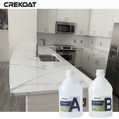 เติมผงโต๊ะหนา Epoxy Resin ทนต่ออากาศสําหรับกลางแจ้ง