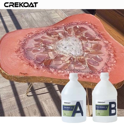 ผิวที่บริสุทธิ์ใส ผิวบนโต๊ะ Epoxy ง่ายต่อการผสมและนําไปใช้สําหรับคนชื่นชอบ DIY